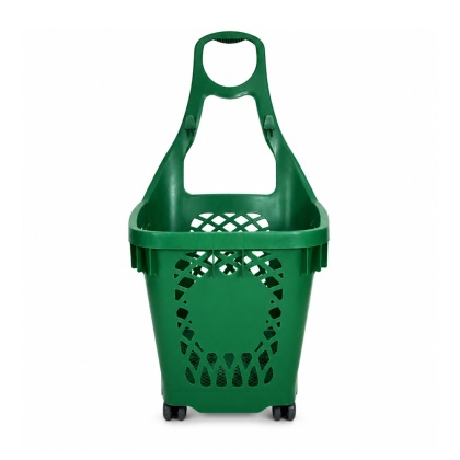 Koszyk sklepowy na kółkach MaxiTyko 66L Plastimark