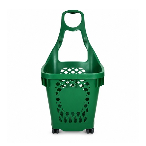 Koszyk sklepowy na kółkach MaxiTyko 66L Plastimark